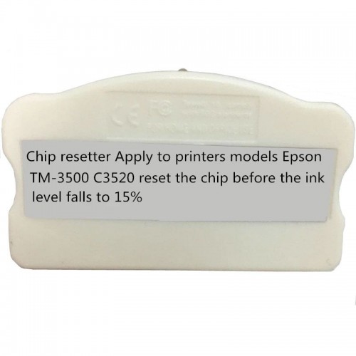 Resetter para chips Epson TM-C3500, TM-C3510 e TM-C3520.