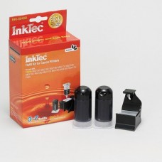 Kit Recarga para tinteiros Canon PG-240/240xl PG-540/540xl PG-640/640xl PG-740/740xl PG-840/840xl. PRETO PIGMENTADO. 2 x 20ml