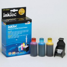 Kit Recarga para tinteiros HP nº 920 e 920XL TRICOLOR 3 x 25ml