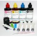 Kit Recarga para tinteiros HP 301, 302, 303, 304, 305, 901, 62, normal ou XL  (CMYK) 100 ml/cor