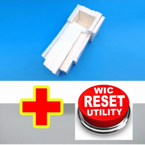 Almofada de Tinta para Epson c/ Caixas de Manutenção 1584721, 1577674, 1799792 e 1746399 + Chave para reiniciar os contadores