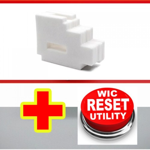 Almofada de Tinta p/ Epson c/ Caixas de Manutenção 1709354 (WF-3720, WF-3730) + Chave para reiniciar os contadores