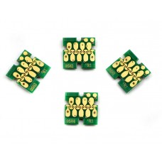 Conjunto de 4 chips permanentes p/ tinteiros recarregáveis EPSON série #405