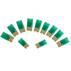 Chips permanentes p/ tinteiros recarregáveis EPSON Stylus Pro 7900, 9900, 7910 e 9910 com T6361-T6369, T636A e T636B