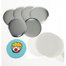 Crachá Magnético para Roupa p/ Personalizar (Fixação sem alfinetes)