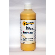 Tinta Premium Amarelo para plotters Canon IPF - Pigmentado