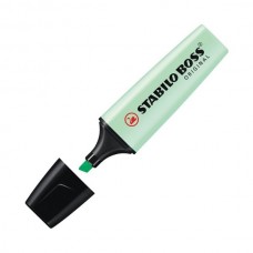Marcador fluorescente Stabilo Boss original - Verde Menta Pastel...