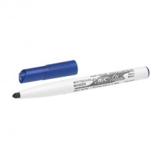BIC Marcador Azul Quadro Branco Velleda®, Ponta 2 mm, Emb 12 Unid