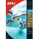 Papel fotográfico impermeável Apli Photobright A4 265g - 20 folhas