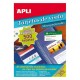 Papel para 100 Cartões de Visita - A4 250g/m2 - APLI