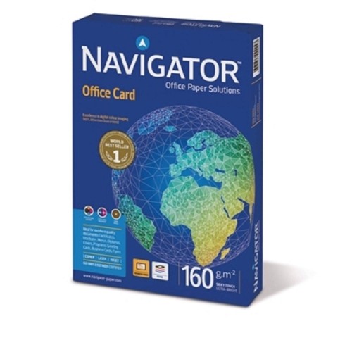 Navigator Papel A4 Multiusos p/ Laser e Jato de Tinta /Laser 250 folhas 160 grs