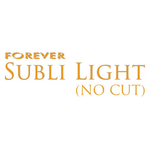 Papel Forever Subli-Light (No-Cut) Glitter A4, para algodão e poliéster com cores claras