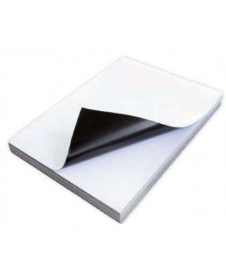 Papel magnético brilhante para criar ímans - A4