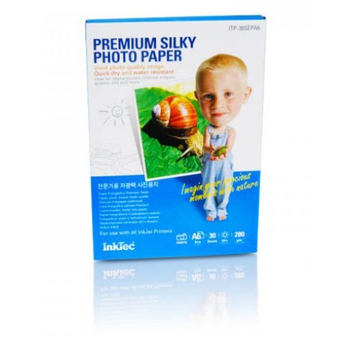 Papel fotográfico Premium Acetinado semi-brilhante - A6 - 280 gr.