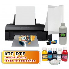 Pack DTF Profissional com Impressora A3+ e Todos os Acessórios Necessários