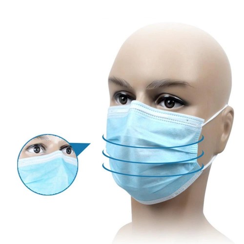 Máscara Cirúrgica Descartável c/ 3 Camadas de Proteção (mín. 10)