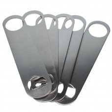 Pack 6 Abre Garrafas em Aço Inox 177 x 40 mm para Sublimação