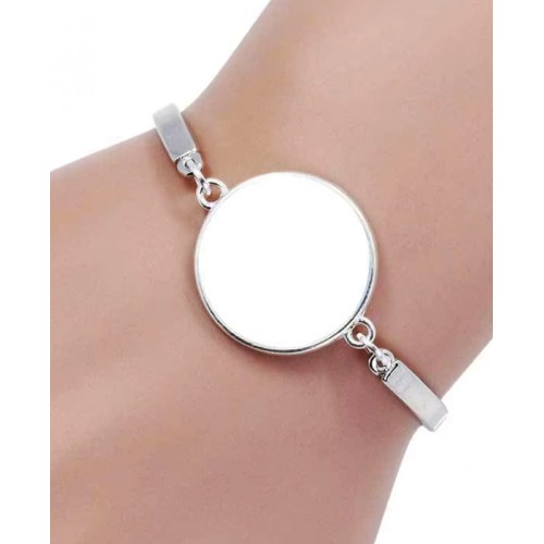 Pulseira em Metal c/ fecho para sublimação