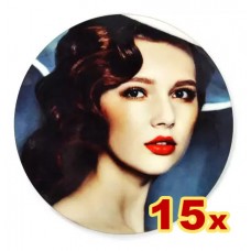 Pack 15 Base para Copos Redonda em MDF para sublimação