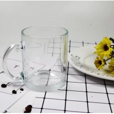 Caneca em Cristal transparente  11oz para sublimação