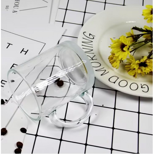 Caneca em Cristal transparente  11oz para sublimação