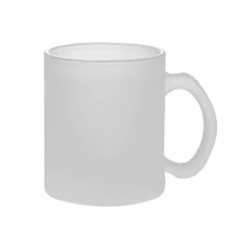 Caneca em Cristal Fosco 11oz - Efeito Gelo - Para sublimação