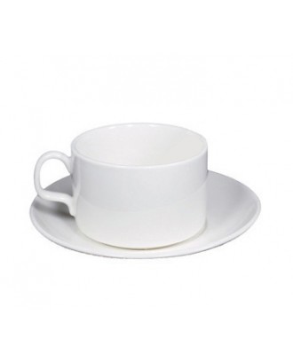 Chávena de café 170 ml para sublimação com pires