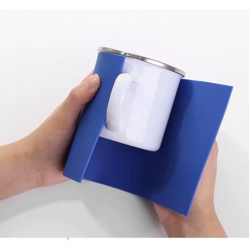 Par de Mantas de silicone para Prensas de Canecas, Copos e Garrafas