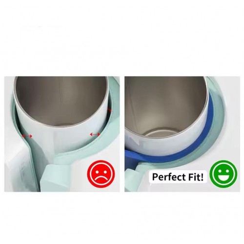 Par de Mantas de silicone para Prensas de Canecas, Copos e Garrafas