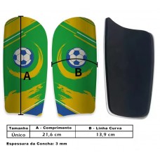Par de Caneleiras Adulto para Personalizar por Sublimação