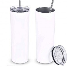 Copo em Aço Inox em Branco p/ Sublimação