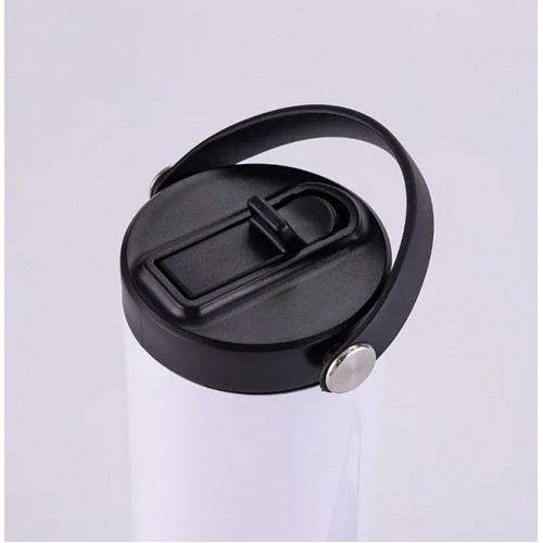 Copo em Aço Inox com Dupla Tampa p/ Sublimação - 20 Oz