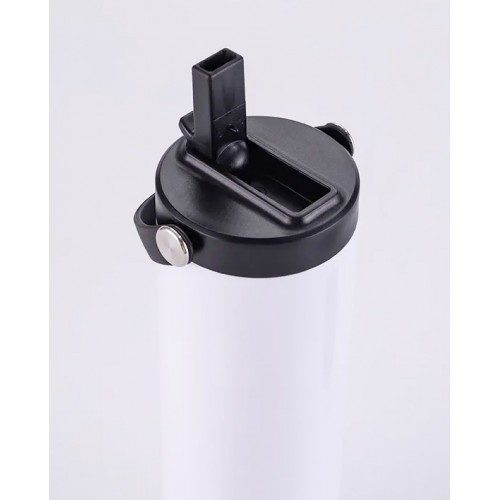 Copo em Aço Inox com Dupla Tampa p/ Sublimação - 20 Oz