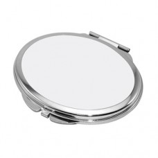 Espelho compacto oval para sublimação...