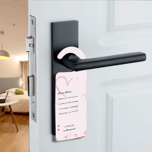 Etiquetas / Avisos em MDF para Portas para Personalizar por Sublimação