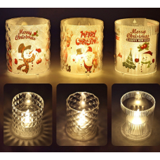 Vela LED Decorativa por sublimação