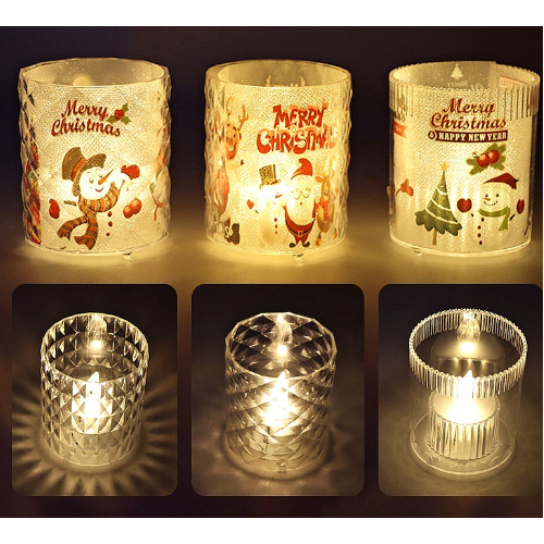 Vela LED Decorativa por sublimação