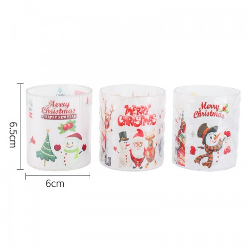 Vela LED Decorativa por sublimação