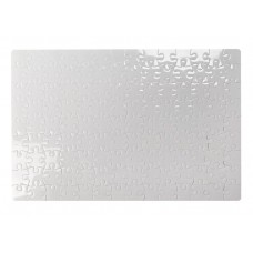Puzzle branco 20 x 28 cm para sublimação - 126 pcs