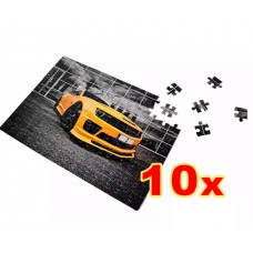 Pack 10 Puzzle 45 x 33 cm branco para sublimação - 300 pcs