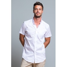 Camisa Homem Manga Curta - 65% Poliéster + 35% Algodão, para Personalizar