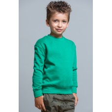 Sweatshirt Criança 290gr, 35% Algodão + 65% Poliéster