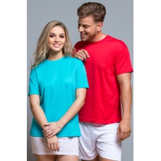 T-Shirt Ocean Sport Unissexo para Personalizar - 100% Poliéster