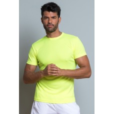 T-Shirt Premium Sport Homem - Toque de Seda - 100% poliéster