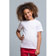 T-Shirt Criança para Sublimação - Toque Algodão - 100% Poliéster...