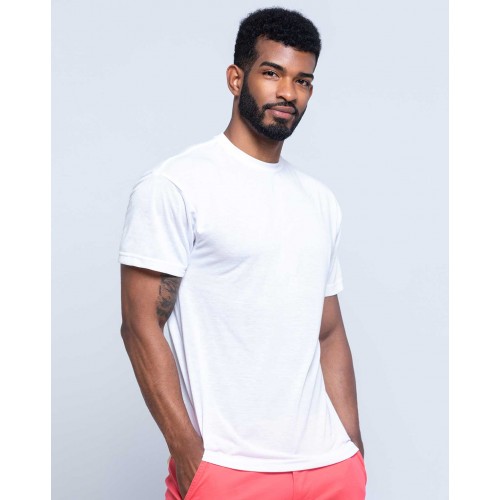 T-Shirt Homem para Sublimação - Toque Algodão - 100% Poliéster