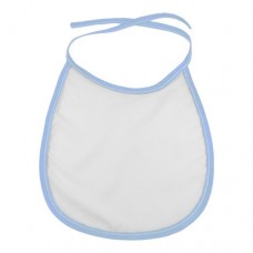 Babete Infantil c/ Bordo Azul Claro para sublimação