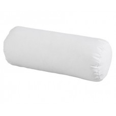 Capa para almofada cilíndrica em poliéster branco Ø 16 x 40 cm para sublimação