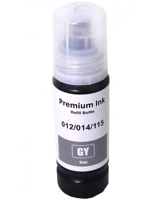 Tinta Premium p/ Epson, tinteiros 117, Ecotank ET-8500, ET-8550 e ET-15000 Cinzento - 70 ml