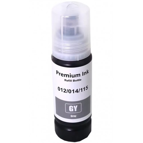 Tinta Premium p/ Epson, tinteiros 117, Ecotank ET-8500, ET-8550 e ET-15000 Cinzento - 70 ml